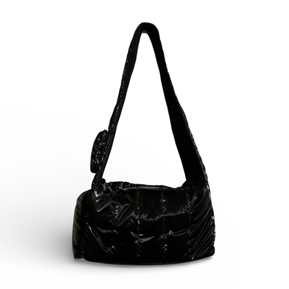 Steve Madden BHollis Black Puffer Shoulder Bag